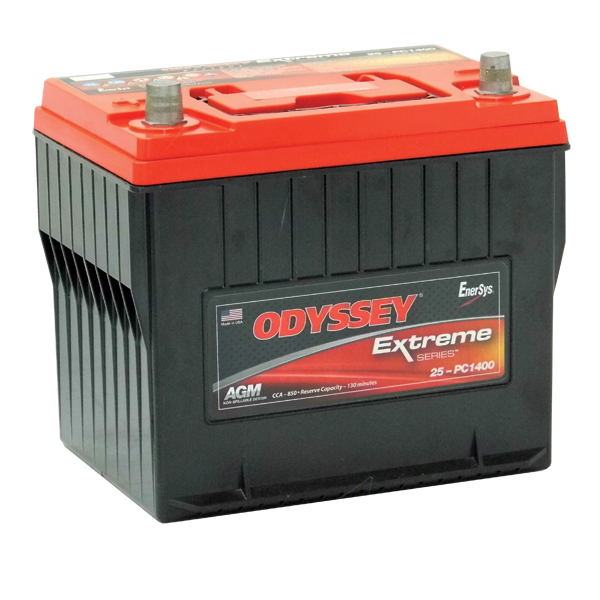 Аккумулятор Odyssey PC1400-25 12В 65Ач 850CCA 241x174x221 мм Прямая (+-)