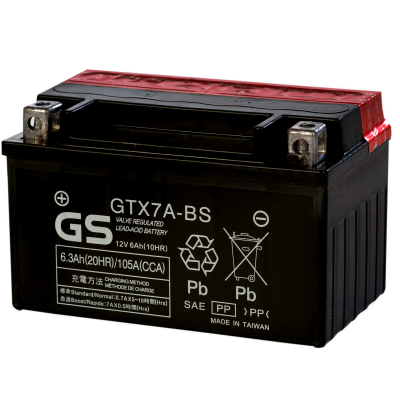 Аккумулятор GS Yuasa GTX7A-BS 12В 6Ач 105CCA 151x88x94 мм Прямая (+-)