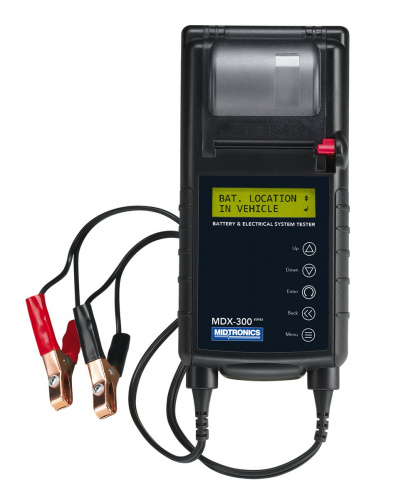 Тестер аккумуляторных батарей с термопринтером Midtronics, MDX-335P