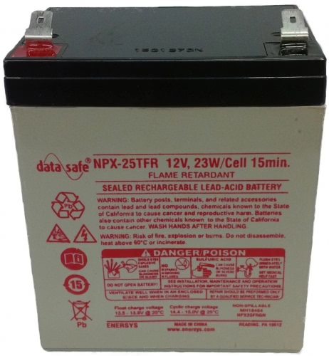 Аккумулятор Enersys DataSafe NPX 25-12 12В 5Ач 90x70x107 мм