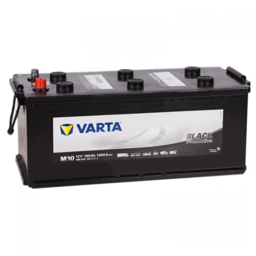 Аккумулятор VARTA Promotive Black M10 690033120 12В 190Ач 1200CCA 513x223x223 мм Обратная (-+)