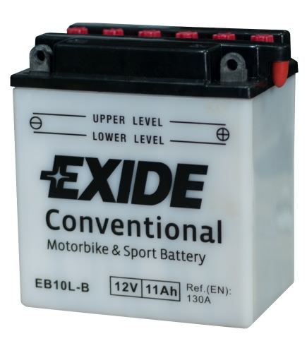 Аккумулятор EXIDE EB10L-B 12В 11Ач 130CCA 135x90x145 мм Обратная (-+)