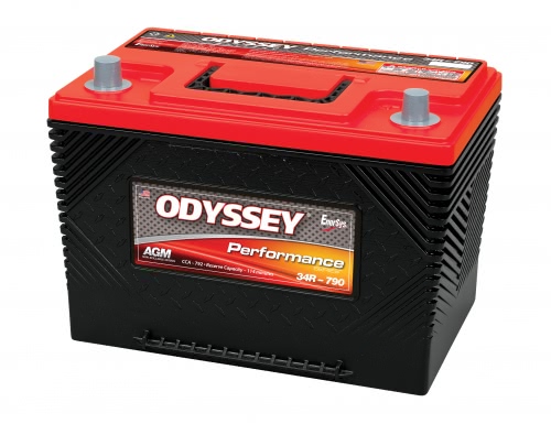 Аккумулятор Odyssey 34R-790 12В 61Ач 792CCA 277x173x201 мм Обратная (-+)