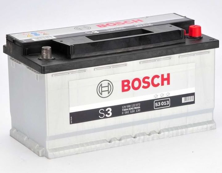 BOSCH S3 Batterie 0 092 S30 130 12V 90Ah 720A B13 Bleiakkumulator