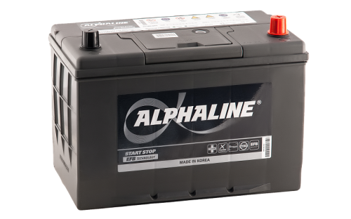 Аккумулятор ALPHALINE EFB 115D31 EFB PL 12В 80Ач 800CCA 302x172x225 мм Прямая (+-)