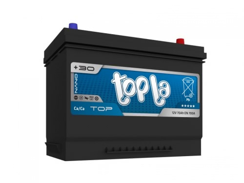 Аккумулятор TOPLA Top Sealed JIS 57029 SMF 118870 12В 70Ач 700CCA 269x173x218 мм Обратная (-+)
