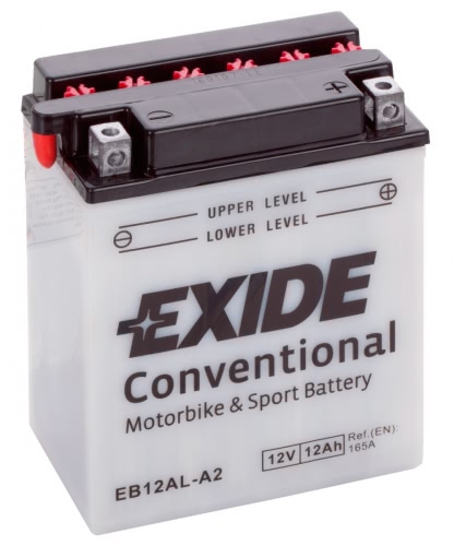 Аккумулятор EXIDE EB12AL-A2 12В 12Ач 165CCA 134x80x160 мм Обратная (-+)