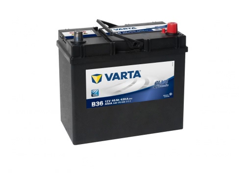 Аккумулятор VARTA Blue Dynamic B36/B37 548175042 12В 48Ач 420CCA 238x129x227 мм Обратная (-+)