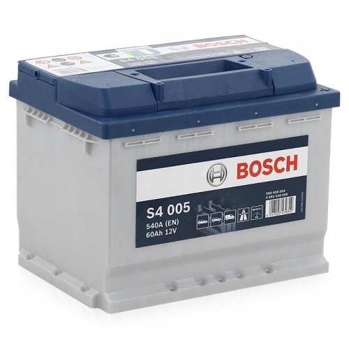 Аккумулятор BOSCH Silver S4 0 092 S40 050 12В 60Ач 540CCA 242x175x190 мм Обратная (-+)