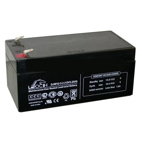 Аккумулятор LEOCH-DJW-12-3.2-F1 12В 3,2Ач 134x67x67 мм Обратная (-+)