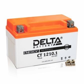 Аккумулятор Delta CT 1210.1 12В 10Ач 190CCA 150x86x93 мм Прямая (+-)