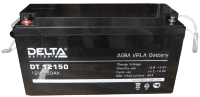 Аккумулятор Delta DT 12150 12В 150Ач 486x171x243 мм Прямая (+-)