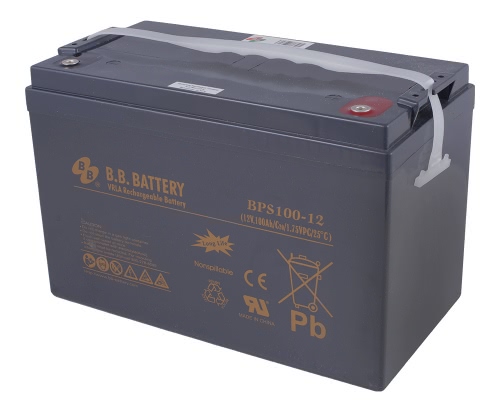 Аккумулятор B.B.Battery BPS 100-12 12В 100Ач 329x172x238 мм Обратная (-+)