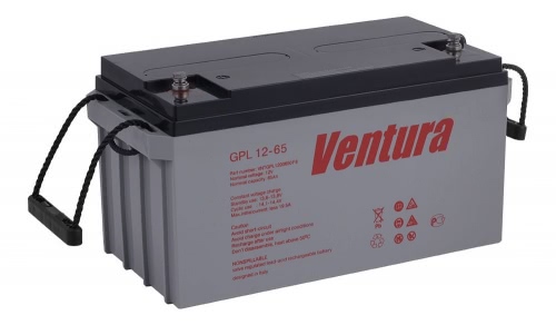 Аккумулятор Ventura GPL 12-65 12В 68Ач 350x166x174 мм Прямая (+-)