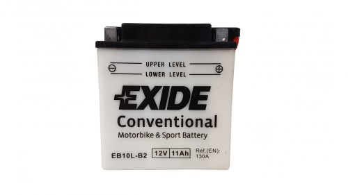 Аккумулятор EXIDE EB10L-B2 12В 11Ач 130CCA 135x90x145 мм Обратная (-+)