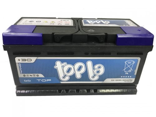 Аккумулятор TOPLA Top Sealed 60032 SMF 118600 12В 100Ач 900CCA 353x175x175 мм Обратная (-+)