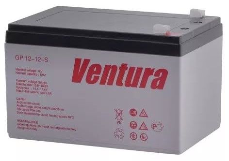 Аккумулятор Ventura GP 12-12-S 12В 12Ач 151x98x101 мм Прямая (+-)