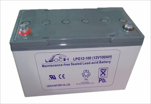 Аккумулятор LEOCH-LPG-12-100 12В 100Ач 330x173x218 мм Прямая (+-)