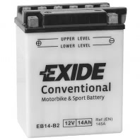 Аккумулятор EXIDE EB14-B2 12В 14Ач 145CCA 134x89x166 мм Прямая (+-)