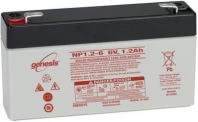 Аккумулятор Enersys Genesis NP1,2-6FR 6В 1,2Ач 97x25x56 мм