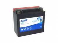 Аккумулятор EXIDE ETX20HL-BS 12В 18Ач 270CCA 175x87x155 мм Обратная (-+)