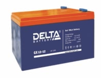 Аккумулятор Delta GX 12-12 12В 12Ач 151x98x101 мм Прямая (+-) Аккумулятор Delta GX 12-12 12В 12Ач 151x98x101 мм Прямая (+-)