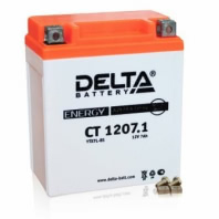 Аккумулятор Delta CT 1207.1 12В 7Ач 100CCA 114x70x132 мм Обратная (-+)