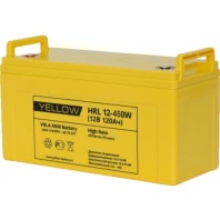 Аккумулятор Yellow HRL 12-450W YL 12В 120Ач 409x176x225 мм Прямая (+-)