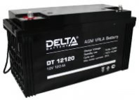 Аккумулятор Delta DT 12120 12В 120Ач 410x176x226 мм Прямая (+-)