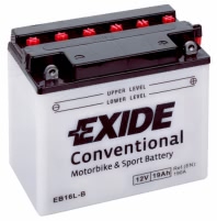 Аккумулятор EXIDE EB16L-B 12В 19Ач 190CCA 175x100x155 мм Обратная (-+)