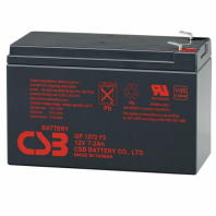 Аккумулятор CSB-GP-1272-F1F2 12В 7,2Ач 151x65x100 мм Прямая (+-)
