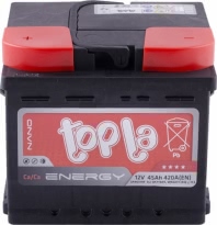 Аккумулятор TOPLA Energy 54403 SMF 108345 12В 45Ач 420CCA 207x175x175 мм Прямая (+-)