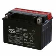 Аккумулятор GS Yuasa GTX9-BS 12В 8Ач 135CCA 151x88x106 мм Прямая (+-)