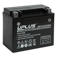 Аккумулятор UPLUS LEOCH EB12-4 (CT 1211 YTZ12S YTZ14S) 12В 10Ач 180CCA 150x87x130 мм Прямая (+-)