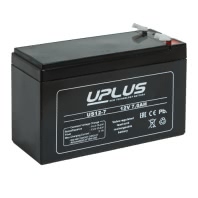 Аккумулятор UPLUS US12-7.0 (DTM 1207, HR 12-7.2, DT 1207) 12В 7Ач 151x65x93,5 мм Прямая (+-)