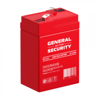 Аккумулятор General Security 4.5-6 GS (EV6-6 DTM 6045 HR 6-4.5) 6В 4,5Ач 70x47x105 мм Универсальная