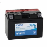 Аккумулятор EXIDE ET12A-BS 12В 9,5Ач 130CCA 150x87x105 мм Прямая (+-)
