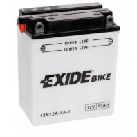 Аккумулятор EXIDE 12N12A-4A-1 12В 12Ач 115CCA 134x80x160 мм Прямая (+-)