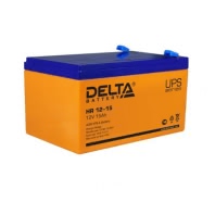Аккумулятор Delta HR 12-15 12В 15Ач 151x98x95 мм Прямая (+-)