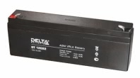 Аккумулятор Delta DT 12022 12В 2,2Ач 178x35x66 мм Прямая (+-)