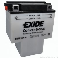 Аккумулятор EXIDE HEB16A-A 12В 16Ач 150CCA 149x89x178 мм Прямая (+-)
