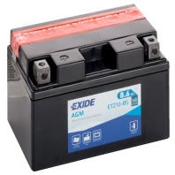 Аккумулятор EXIDE ETZ10-BS 12В 8,6Ач 145CCA 150x87x93 мм Прямая (+-)