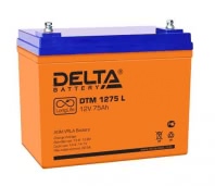 Аккумулятор Delta DTM 1275 L 12В 75Ач 258x166x215 мм Прямая (+-) Аккумулятор Delta DTM 1275 L 12В 75Ач 258x166x215 мм Прямая (+-)
