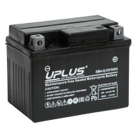 Аккумулятор UPLUS LEOCH EB4-3 (CT1204 YTX4L-BS) 12В 3Ач 50CCA 113x70x85 мм Обратная (-+)
