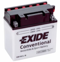 Аккумулятор EXIDE EB16CL-B 12В 19Ач 190CCA 175x100x175 мм Обратная (-+)