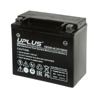 Аккумулятор UPLUS LEOCH EB20H-4 (CT 1218 YTX20) 12В 18Ач 310CCA 175x87x155 мм Прямая (+-)