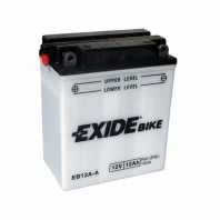 Аккумулятор EXIDE EB12A-A 12В 12Ач 165CCA 134x80x160 мм Прямая (+-)