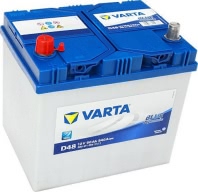 Аккумулятор VARTA Blue Dynamic D48 560411054 12В 60Ач 540CCA 232x173x225 мм Прямая (+-)