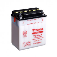 Аккумулятор Yuasa YB14L-A 12В 14Ач 190CCA 134x89x166 мм Обратная (-+)