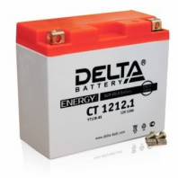 Аккумулятор Delta CT 1212.1 12В 12Ач 155CCA 151x71x130 мм Прямая (+-)